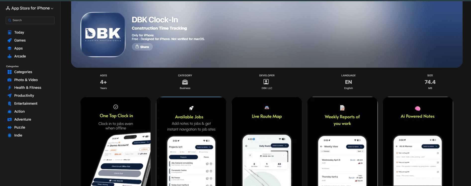 DBK Clock-in